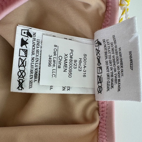 NWT Shade Critters Cabana Palms Girls Swimsuit - Picture 3 of 6